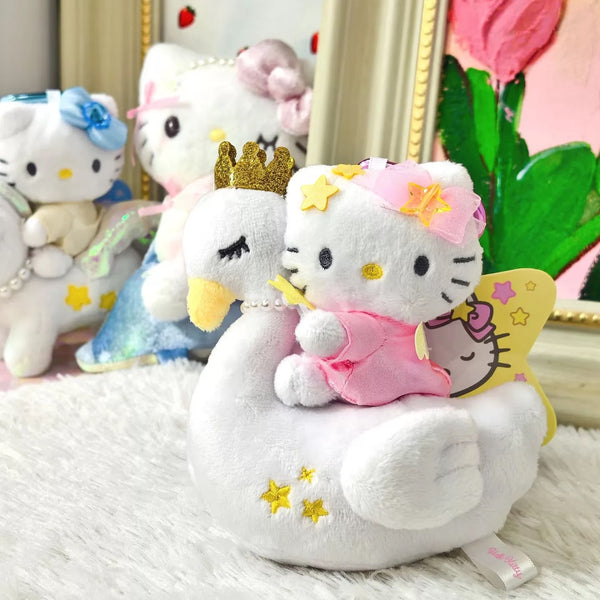Hello Kitty Fantasy Swan Mascot Key Holder