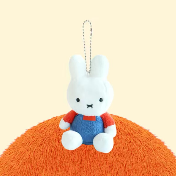 Miffy Classic Outfit Plush Mascot Keychain