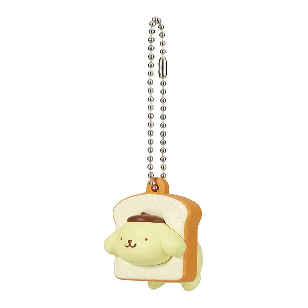 Sanrio Characters Shokupans Toast Keychain Gashapon
