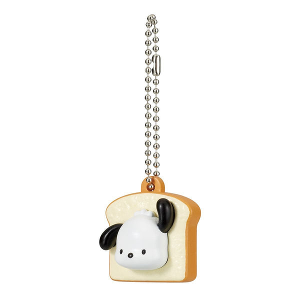 Sanrio Characters Shokupans Toast Keychain Gashapon