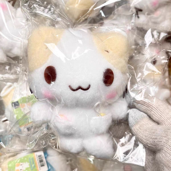 Masyumaro Fluffy Fuwa Nyanko Cat Plush Keychain