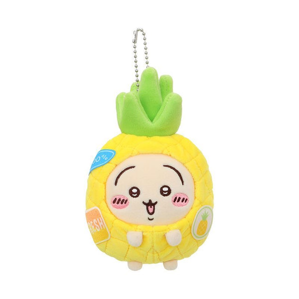 MINISO x Chiikawa Fruit Series Pineapple Usagi Plush Keychain