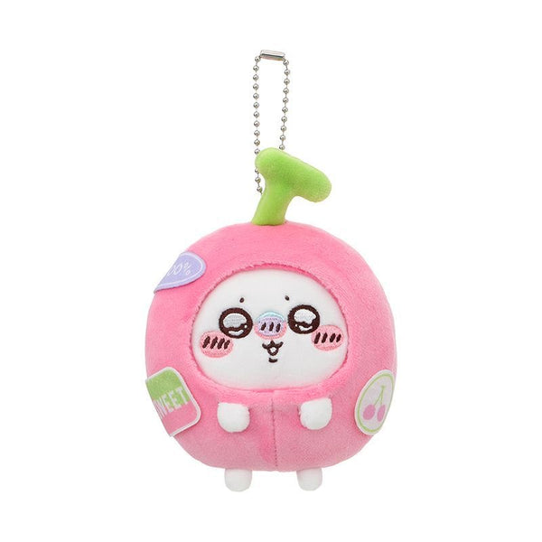 MINISO x Chiikawa Fruit Series Cherry Momonga Plush Keychain