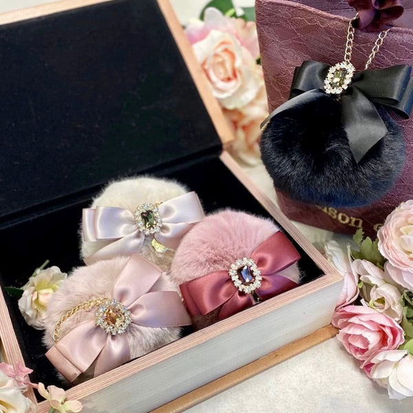 Maison De Fleur Pompom Bag Charm