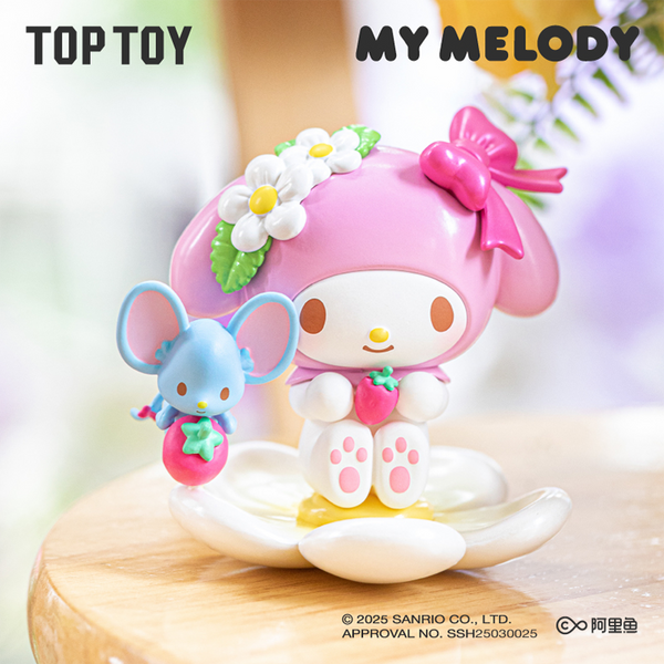 Sanrio Toptoy Spring Flower Series Blind Box Figures