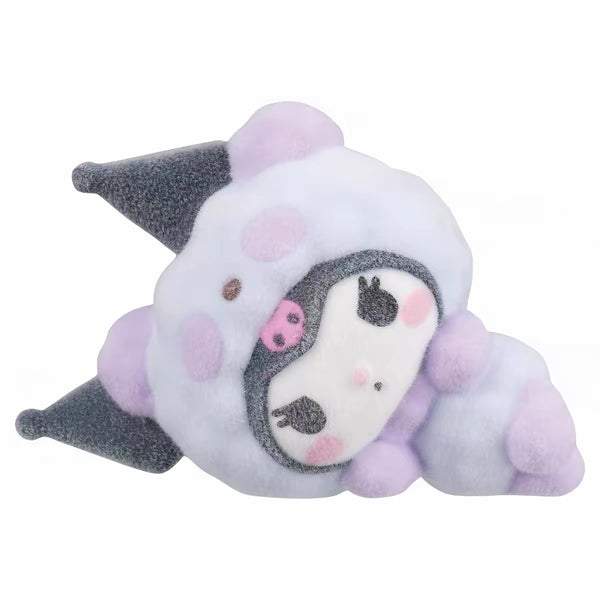 Sanrio Mokomoko Panda Flocky Mascot Gashapon