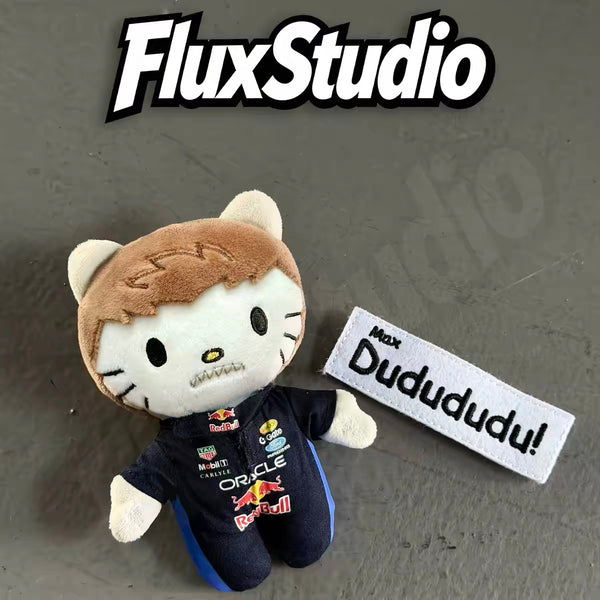 Verstappen Kitty Plush Charm by FluxStudio – Max Verstappen F1 Racing