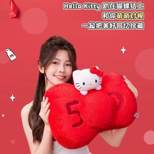 Hello Kitty 50th Anniversary Large Bow Plush