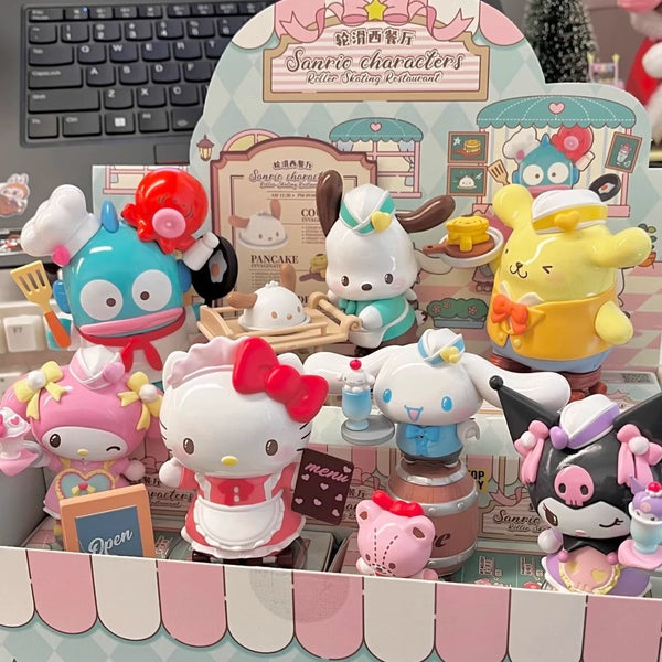 Sanrio Toptoy Roller Skating Restaurant Blind Box Figure