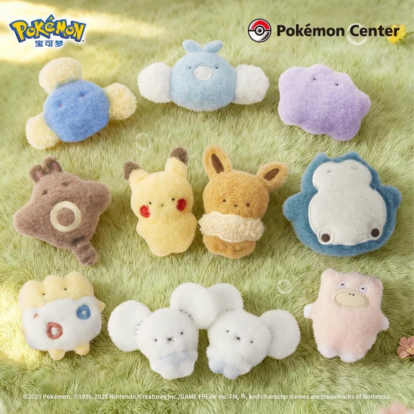 Pokémon Center "Palm Size Fluffy" Series Plush Pendants
