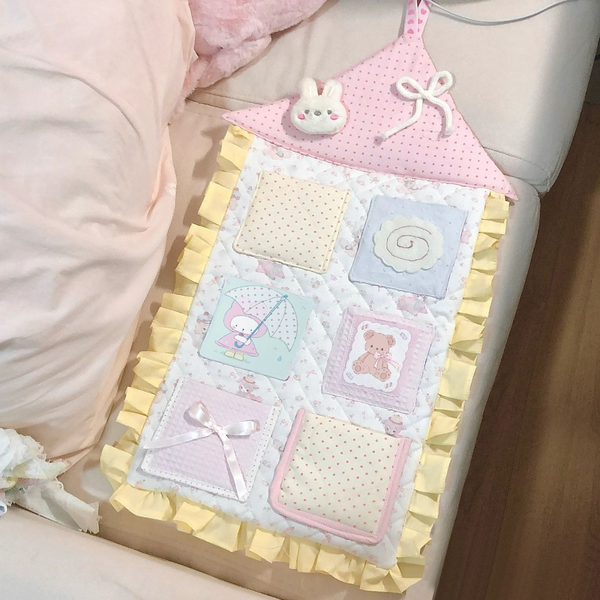 Quilted Plushie Holder & Mascot Display Organizer