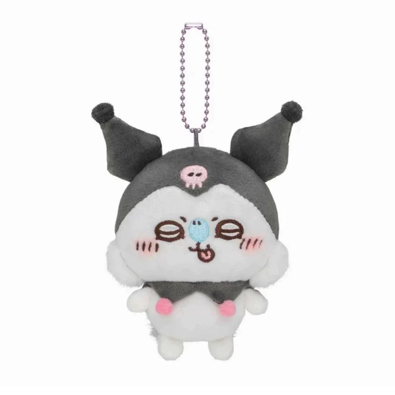 Chiikawa x Sanrio Momonga Kuromi Mascot Plush – Suteki Gifts