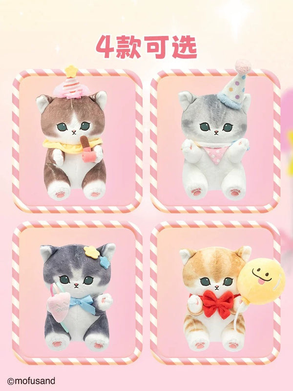 Mofusand Cat Party Plushies
