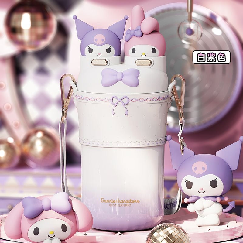 My Melody and Kuromi Thermal Water Bottle | Japan Import – Suteki