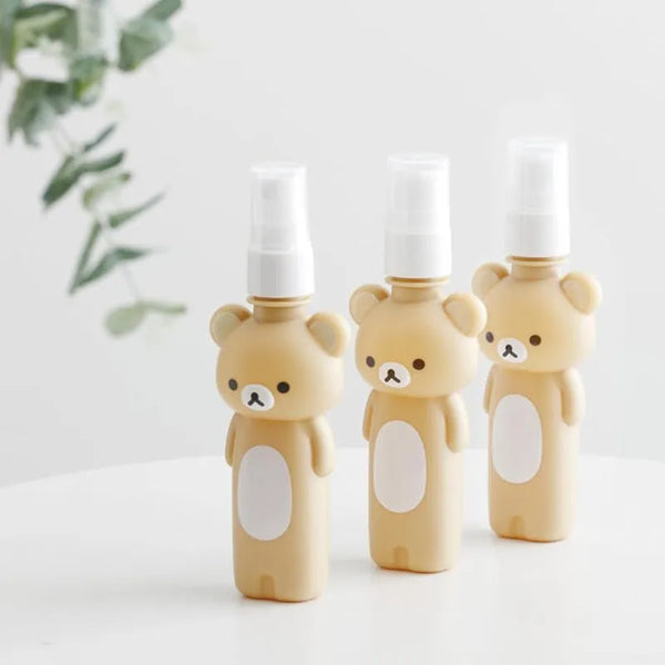 San-X Rilakkuma & Korilakkuma Travel Bottle Pouch Set