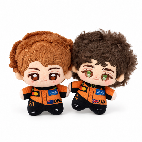 Mclaren F1 Driver Plush Charm - Lando Norris Oscar Piastri