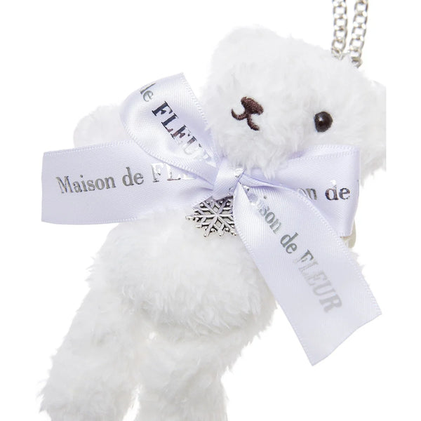 Maison de FLEUR Winter Crystal Bear Bag Charm