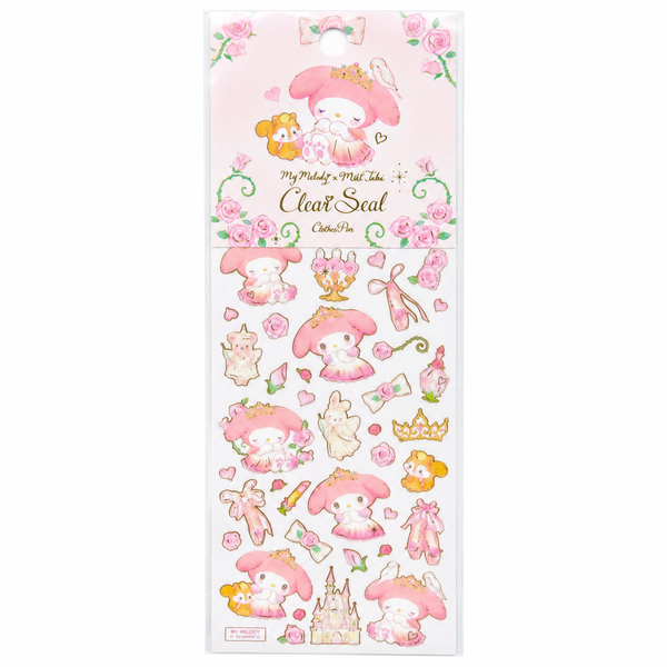 Sanrio x Miki Takei Gold Foil Sticker Sheet - My Melody