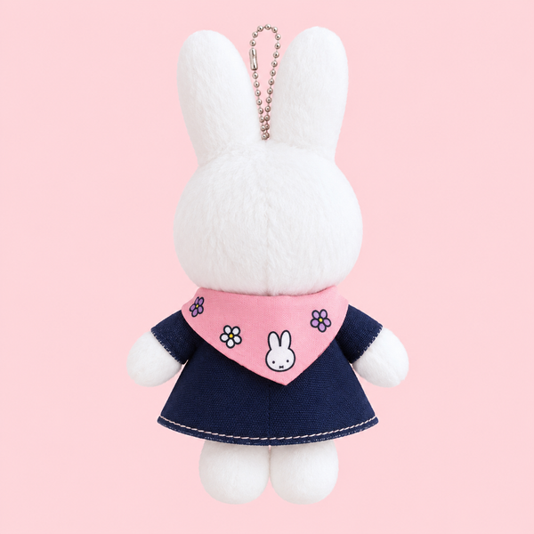 Miffy Yurakucho Limited Edition Denim Mascot Plush