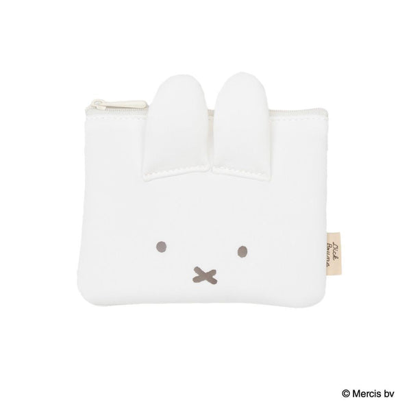 Miffy Face Mini Flat Pouch