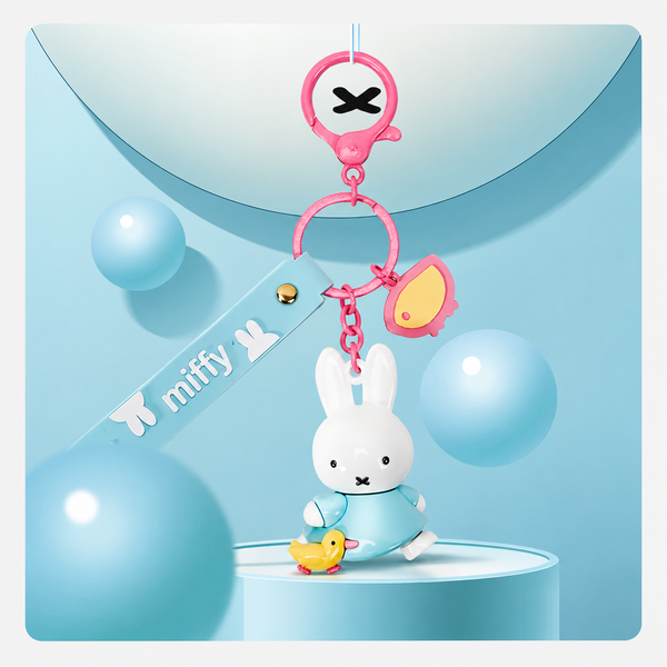 Miffy Fairytale Keychain - Blue