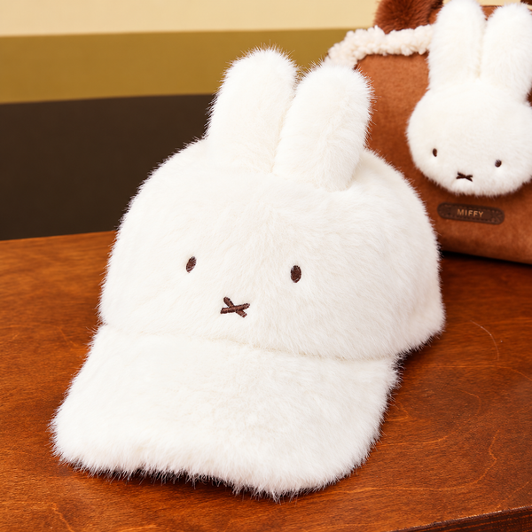 Miffy Furry Baseball Cap