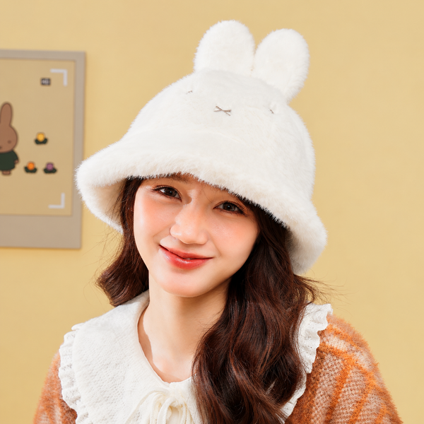 Miffy Furry Bucket Hat