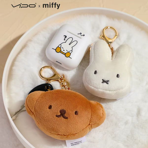 Miffy Boris VIPO Plush Keychains