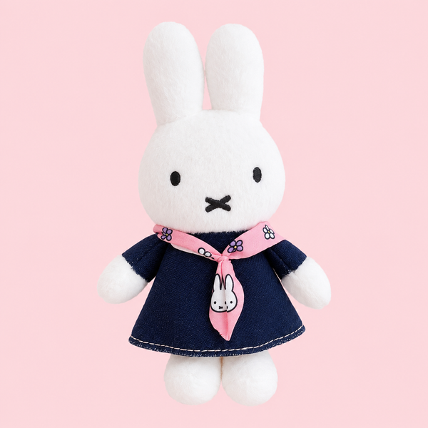 Miffy Yurakucho Limited Edition Denim Mascot Plush
