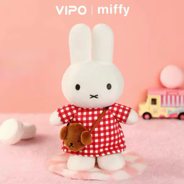 Miffy Outing Series Standard Plush - 20cm