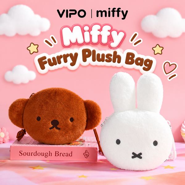Miffy Plush Crossbody Bag
