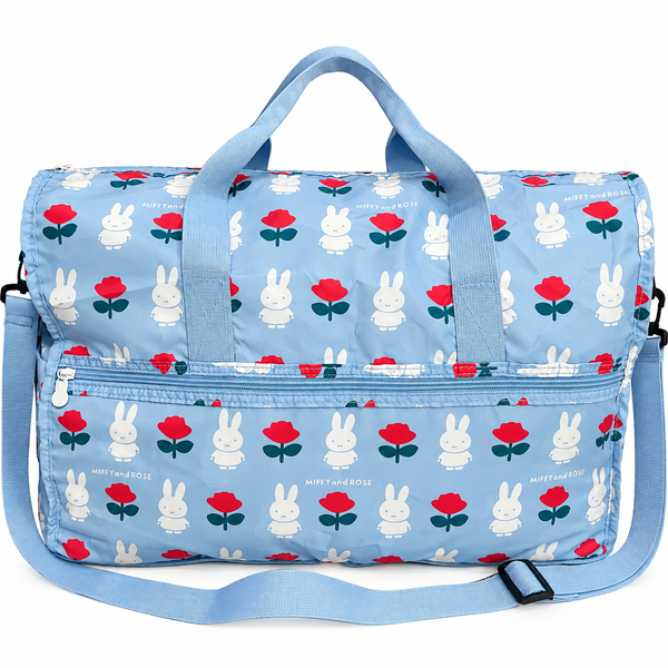 Miffy Foldable Travel Bag - Miffy & Rose Duffle Bag