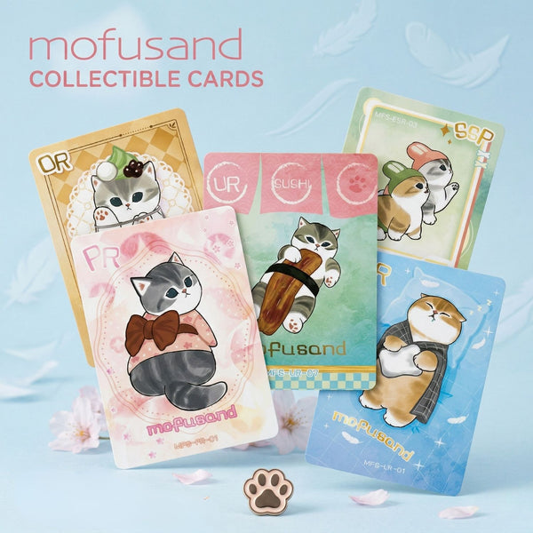 Mofusand Healing Meow Collectible Trading Cards