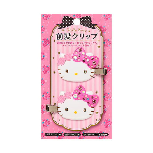 Sanrio Hello Kitty Crystal Rose Bang Clips