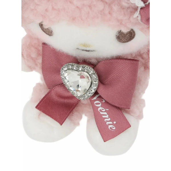 NOEMIE x Sanrio My Sweet Piano Rhinestone Ribbon Plush Keychain