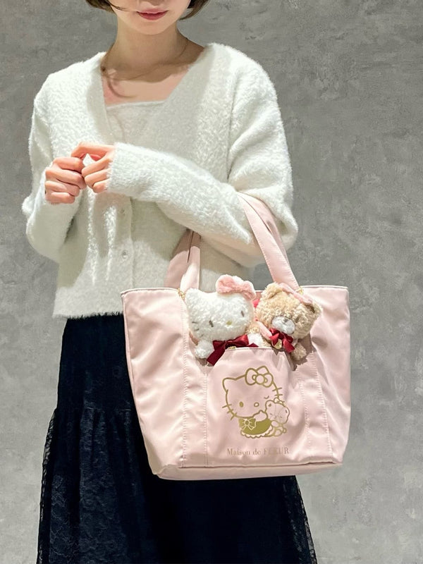 Maison De Fleur Hello Kitty Medium Satin Bag