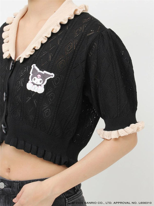 Jouetie x Kuromi Knit Top