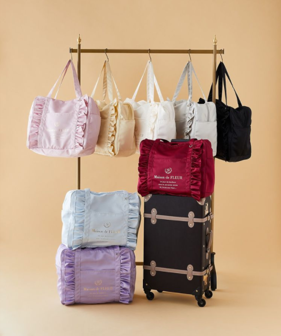 Maison De Fleur Frilly Travel Bag