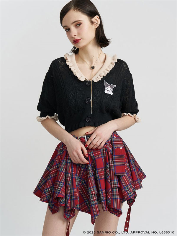 Jouetie x Kuromi Knit Top