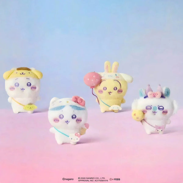 Miniso x Chiikawa x Sanrio Characters Plush Mascot