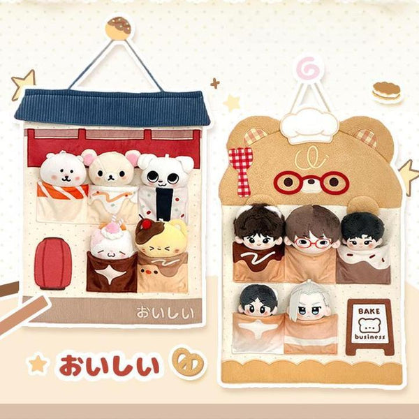 Bistro & Bakery Plush Wall Display Organizer