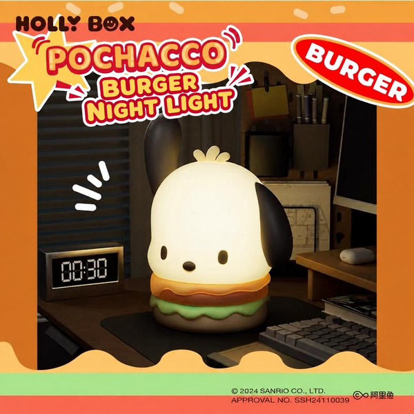 Pochacco Burger Night Light