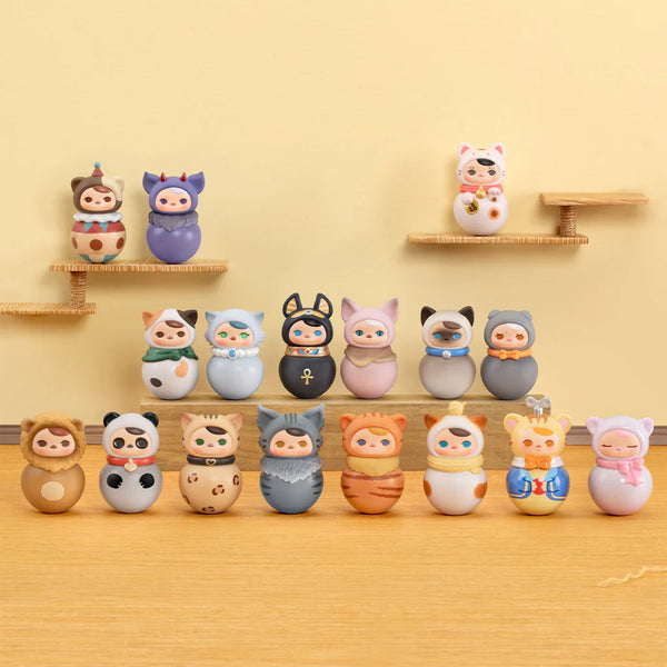 POP MART Pucky Roly-Poly Kitty Series Blind Box