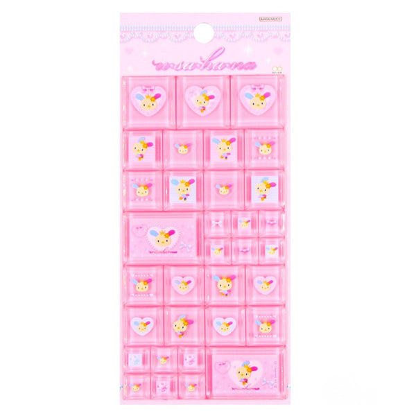 Sunstar Sanrio Usahana Y2K Raised Tile Sticker Sheet