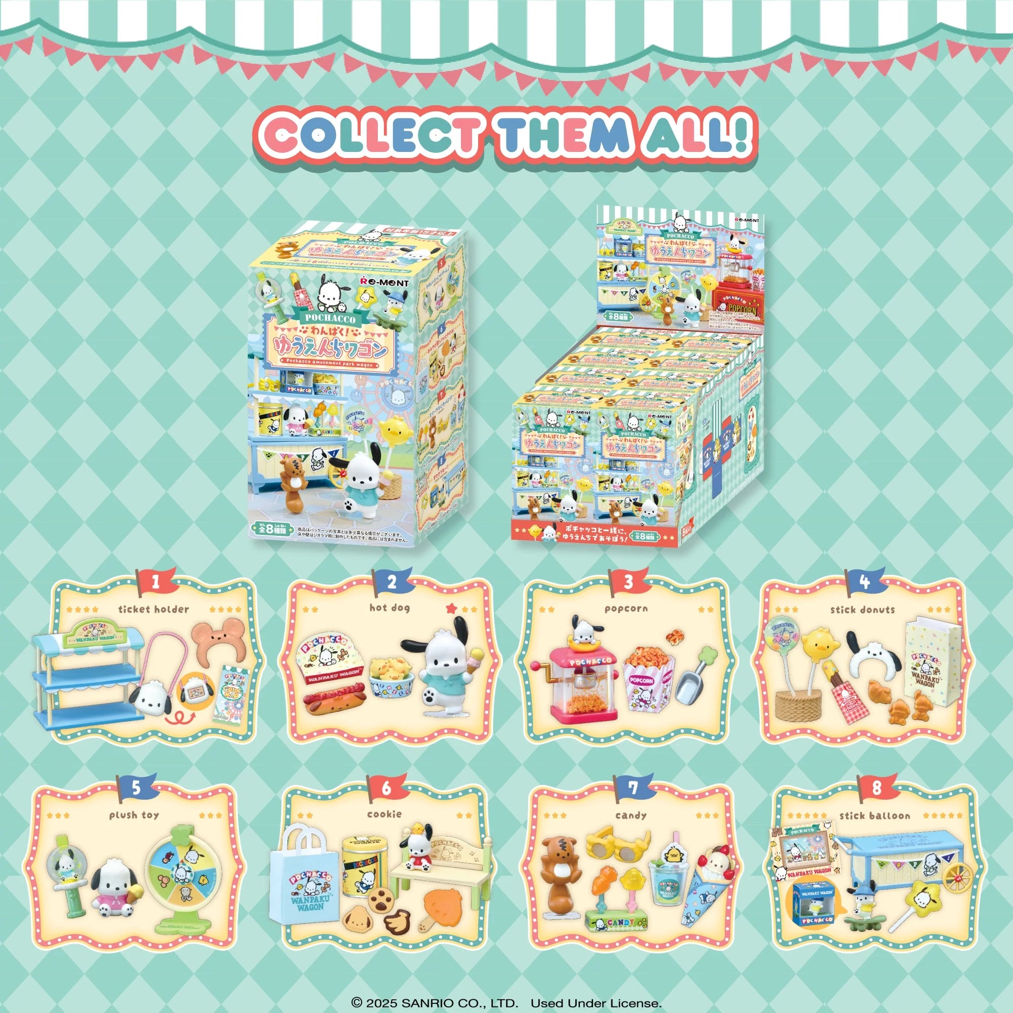 Re-Ment Pochacco Amusement Park Wagon Blind Box – Suteki Gifts Re-Ment Pochacco Amusement Park Wagon Blind Box – Suteki Gifts