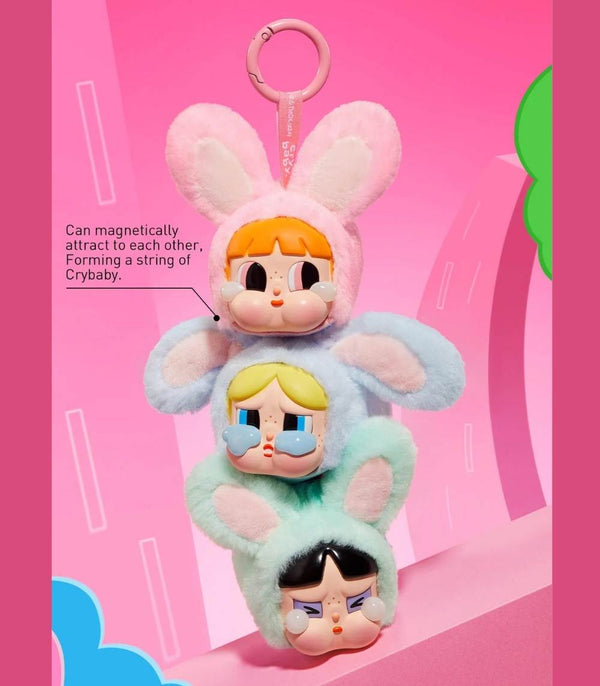 CRYBABY × Powerpuff Girls Series-Vinyl Face Plush Blind Box