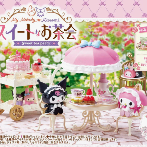 Re-ment My Melody & Kuromi: Sweet Tea Party Blind Box
