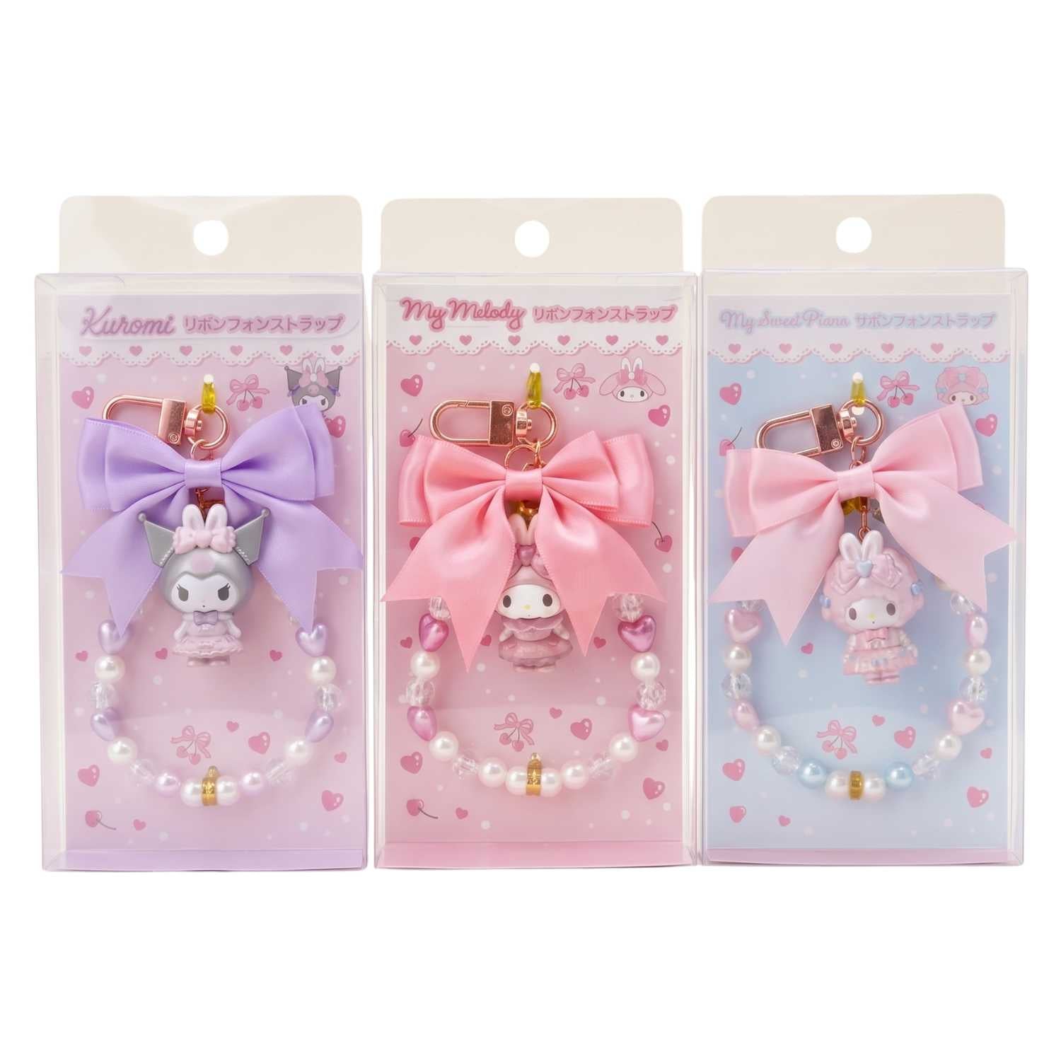 HELLO KITTY サンリオ fairy スマホ ベア レア sanrio Sanrio Bunnies Ballerina Ribbon Phone Strap – Suteki Gifts