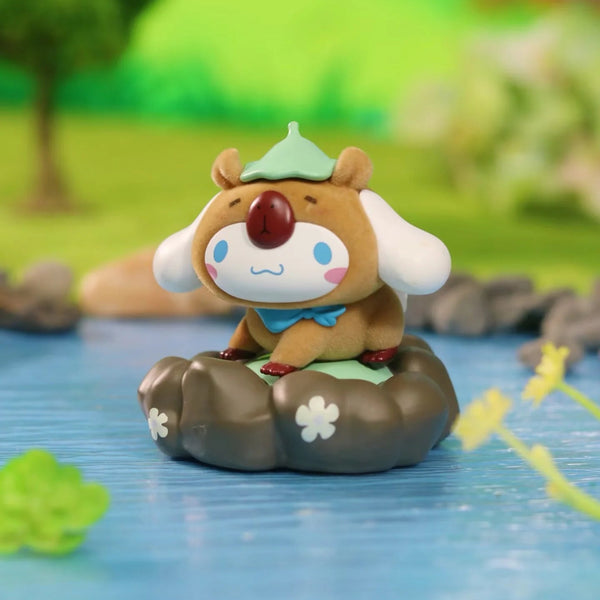 Sanrio Capybara Party Series Flocked Figures | Blind Box