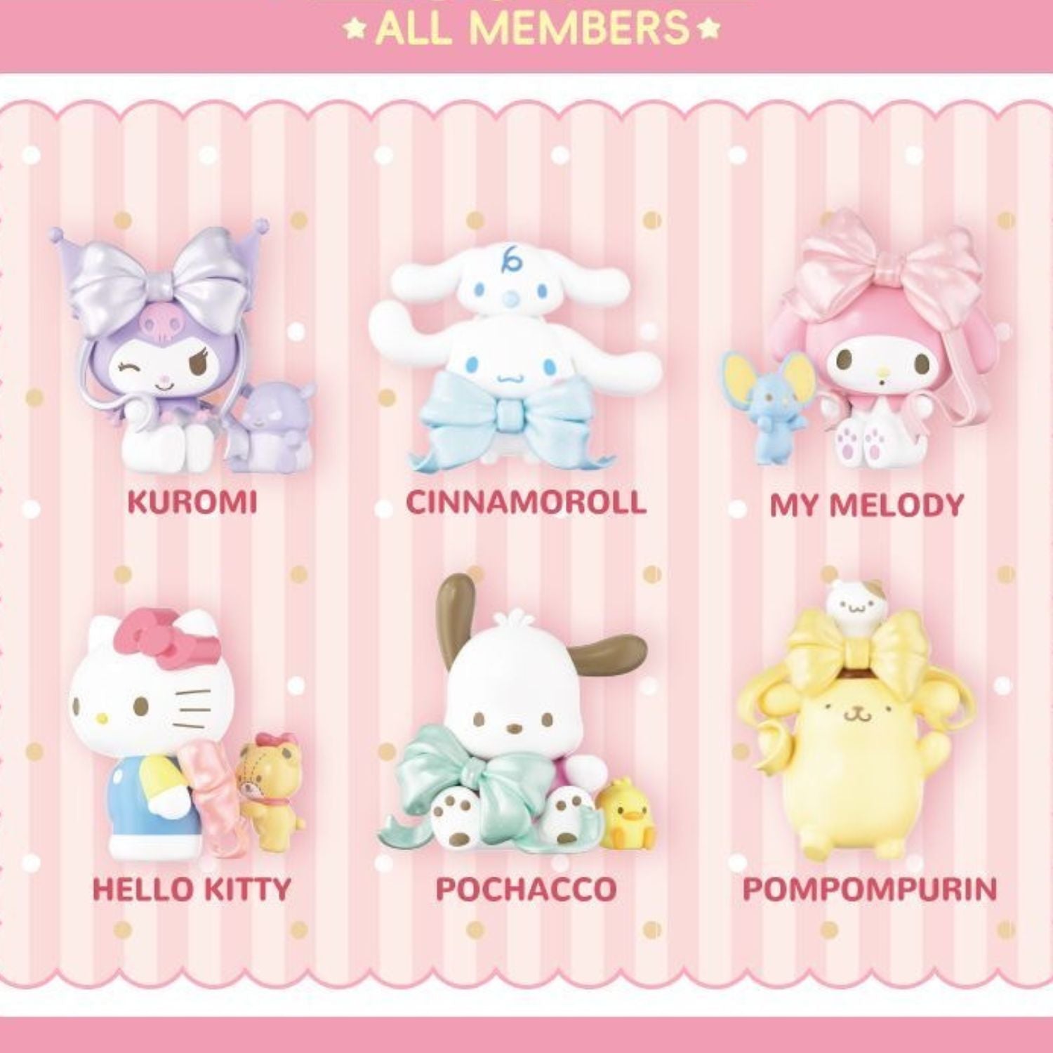 Sanrio Heartfelt Bow Figure Blind Box – Suteki Gifts